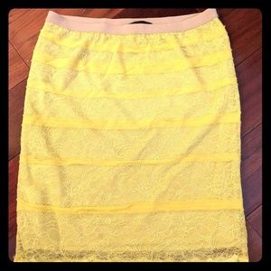 BCBG elastic pencil skirt